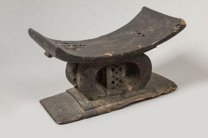 Tabouret monoxyle de dignitaire, ASHANTI,...