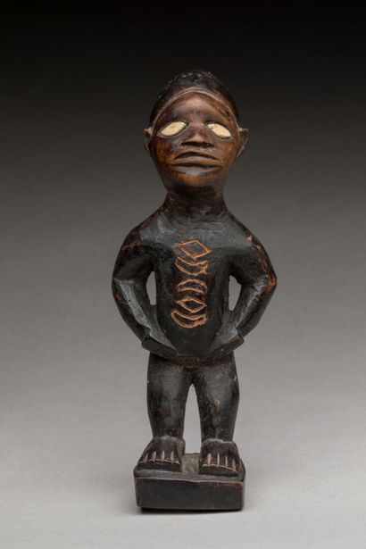 Statuette magico-religieuse en bois, BEMBE,...