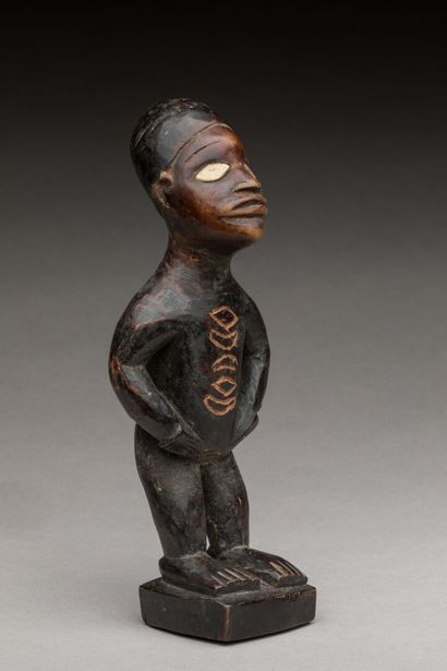 Statuette magico-religieuse en bois, BEMBE,...