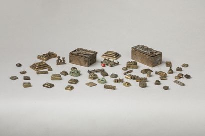 GROUPE AKAN, Côte d'Ivoire/Ghana.
Bronze...