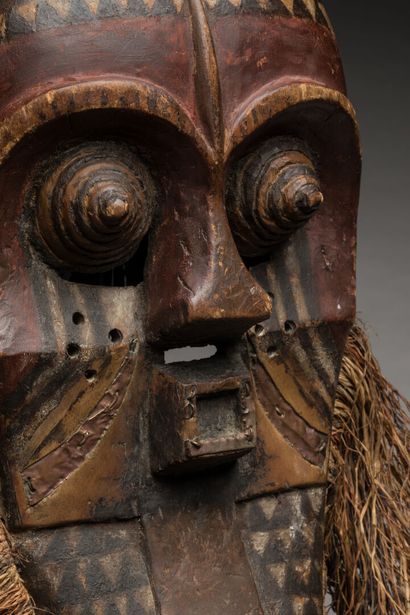 Masque de funérailles « Inhuba Kabongo »,...
