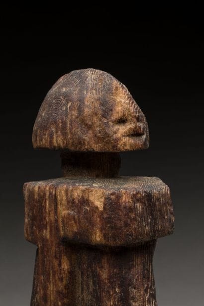 DOGON, Mali
Bois sculpté très patiné.
Statue...