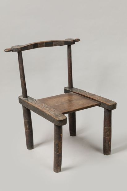SENOUFO, Côte d'Ivoire.
Bois, patine d'usage...