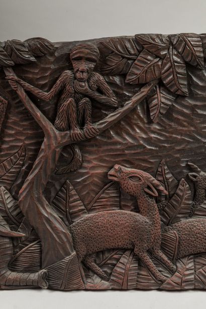 KANONGO (1919-2008, Congo Brazzaville).
Signé...