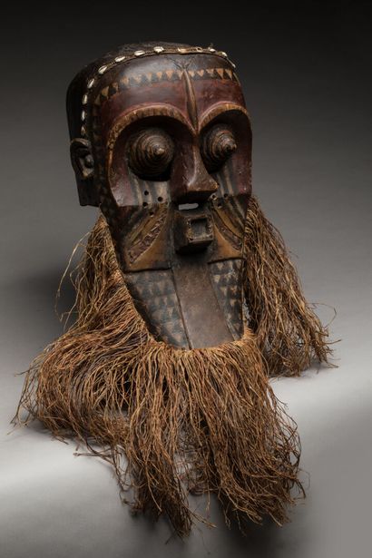 Masque de funérailles « Inhuba Kabongo »,...