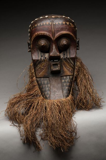 Masque de funérailles « Inhuba Kabongo »,...