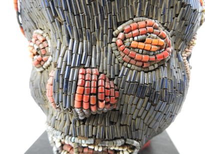 BAMILEKE, Cameroun.
Sculpture cérémonielle...