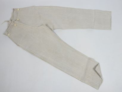 UNIFORMES. Pantalon de corvée à pont en toile...