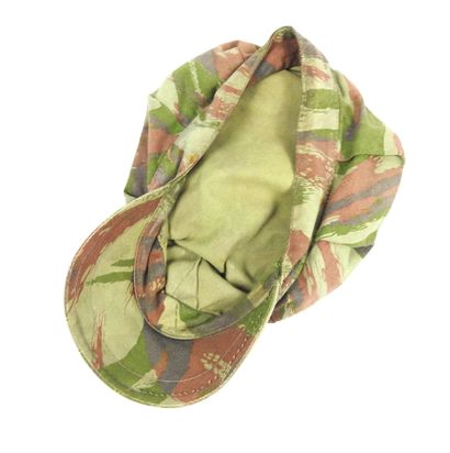 COIFFURES. Casquette Bigeard en toile camouflée,...