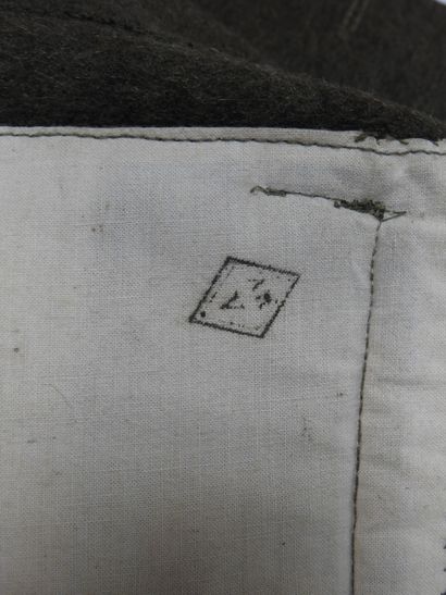 UNIFORMES. Paletot croisé modèle 1920/35...
