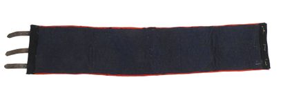 SOUVENIRS. Ceinture fantaisie en drap gris...