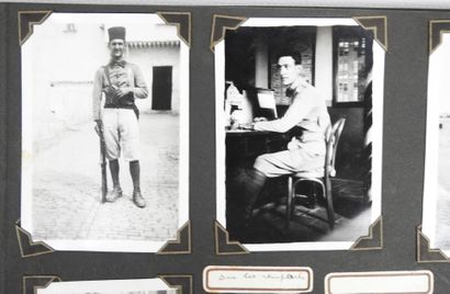 ALBUM-PHOTOS. Album personnel d'un zouave...