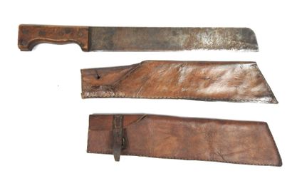 EQUIPEMENTS. Coupe-coupe du type des tirailleurs...