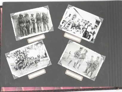 ALBUM-PHOTOS. Album personnel d'un zouave...