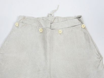 UNIFORMES. Pantalon de corvée à pont en toile...