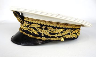 COIFFURES. Casquette d'administrateur colonial...