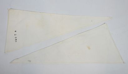 EQUIPEMENTS. Paire de jambières triangulaires...