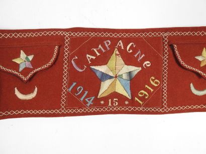 SOUVENIRS. Ceinture fantaisie de zouave ou...