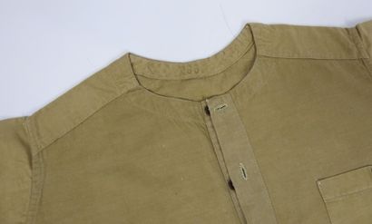 UNIFORMES. Rare tenue légère d'été de tirailleurs...