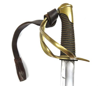 ARMEMENT. Sabre de cavalerie légère modèle...