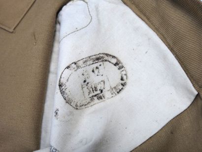 UNIFORMES. Lot de 2 pantalons droits en toile...