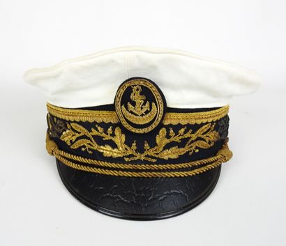 COIFFURES. Casquette d'administrateur colonial...