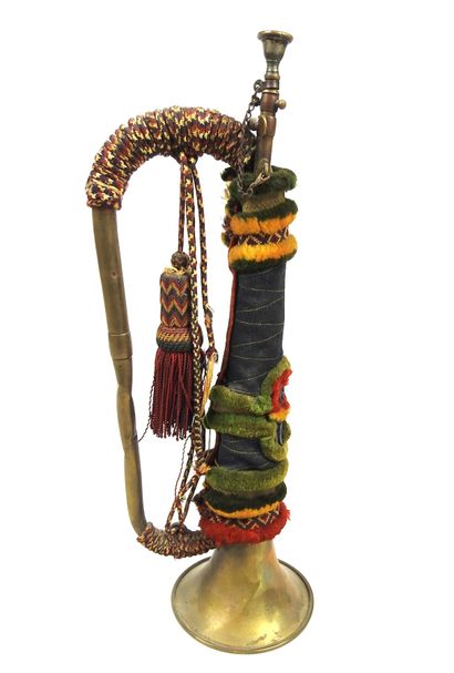 EQUIPEMENTS. Remarquable clairon d'infanterie...