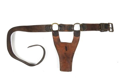 EQUIPEMENTS. Ceinturon modèle 1879 pour le...