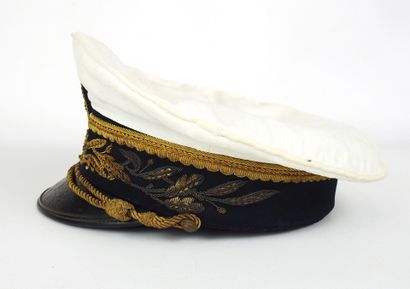 COIFFURES. Casquette d'administrateur colonial...