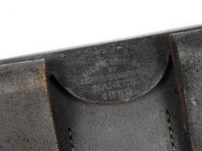 EQUIPEMENTS. Cartouchière modèle 1882 non...