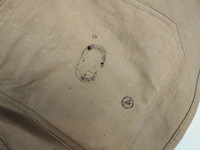 UNIFORMES. Paletot modèle 1901 en toile kaki...