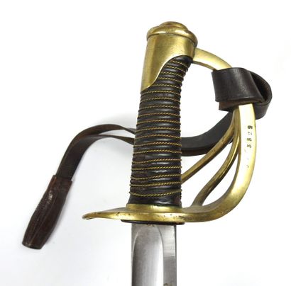 ARMEMENT. Sabre de cavalerie légère modèle...