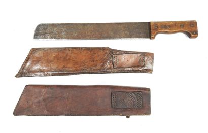 EQUIPEMENTS. Coupe-coupe du type des tirailleurs...
