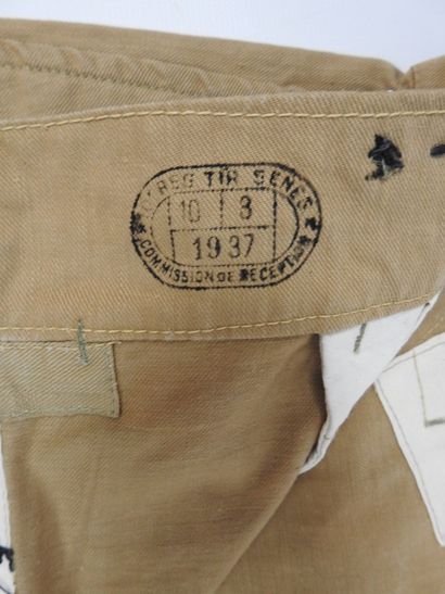 UNIFORMES. Pantalon-culotte modèle 1921/35...