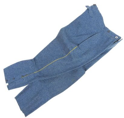 UNIFORMES. Pantalon-culotte modèle 1914 pour...