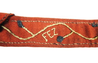 SOUVENIRS. Ceinture commémorative de la campagne...