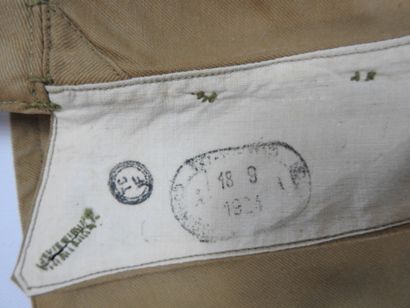 UNIFORMES. Pantalon-culotte modèle 1921/35...