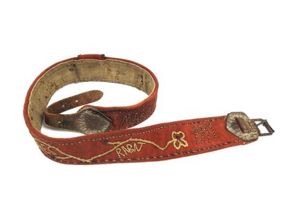 SOUVENIRS. Ceinture commémorative de la campagne...