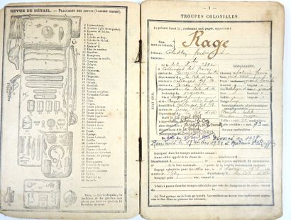 DOCUMENTS. Livret individuel de Célestin-Ferdinand...