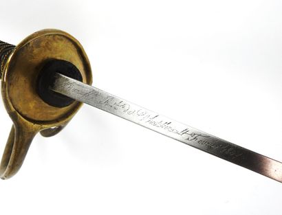ARMEMENT. Sabre de cavalerie légère modèle...