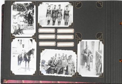 ALBUM-PHOTOS. Album personnel d'un zouave...