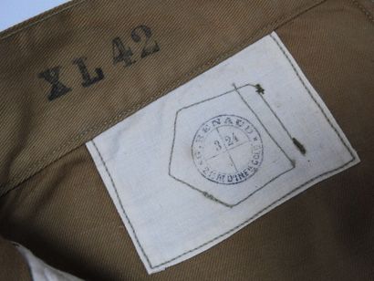UNIFORMES. Pantalon-culotte modèle 1921/35...