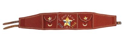 SOUVENIRS. Ceinture fantaisie de zouave ou...
