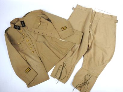 UNIFORMES. Vareuse d'officier modèle 1921...