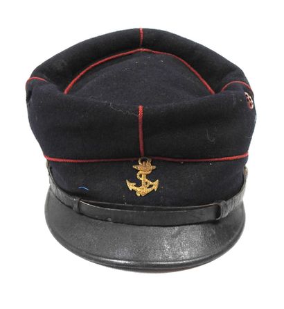 COIFFURES. Képi troupe modèle 1893 en drap...