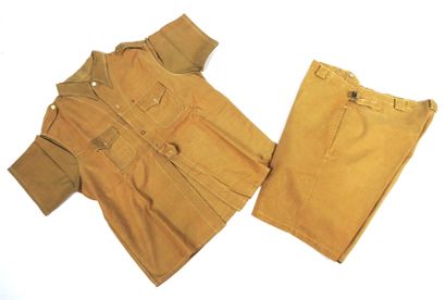 UNIFORMES. Tenue légère d'été Mle 1937 pour...
