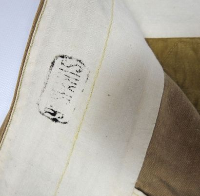UNIFORMES. Sarouel en toile de coton kaki,...