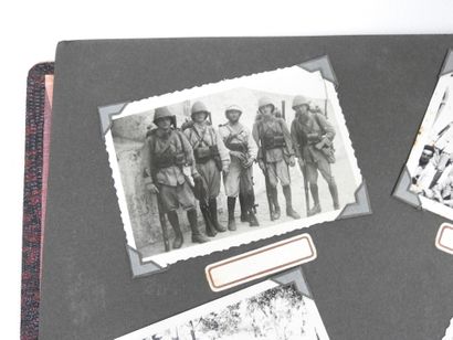 ALBUM-PHOTOS. Album personnel d'un zouave...