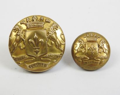 Marquis de BEAUMONT. Oo. Pair of coachman's...