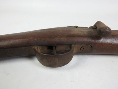 GRAS rifle converted for hunting with breechblock...